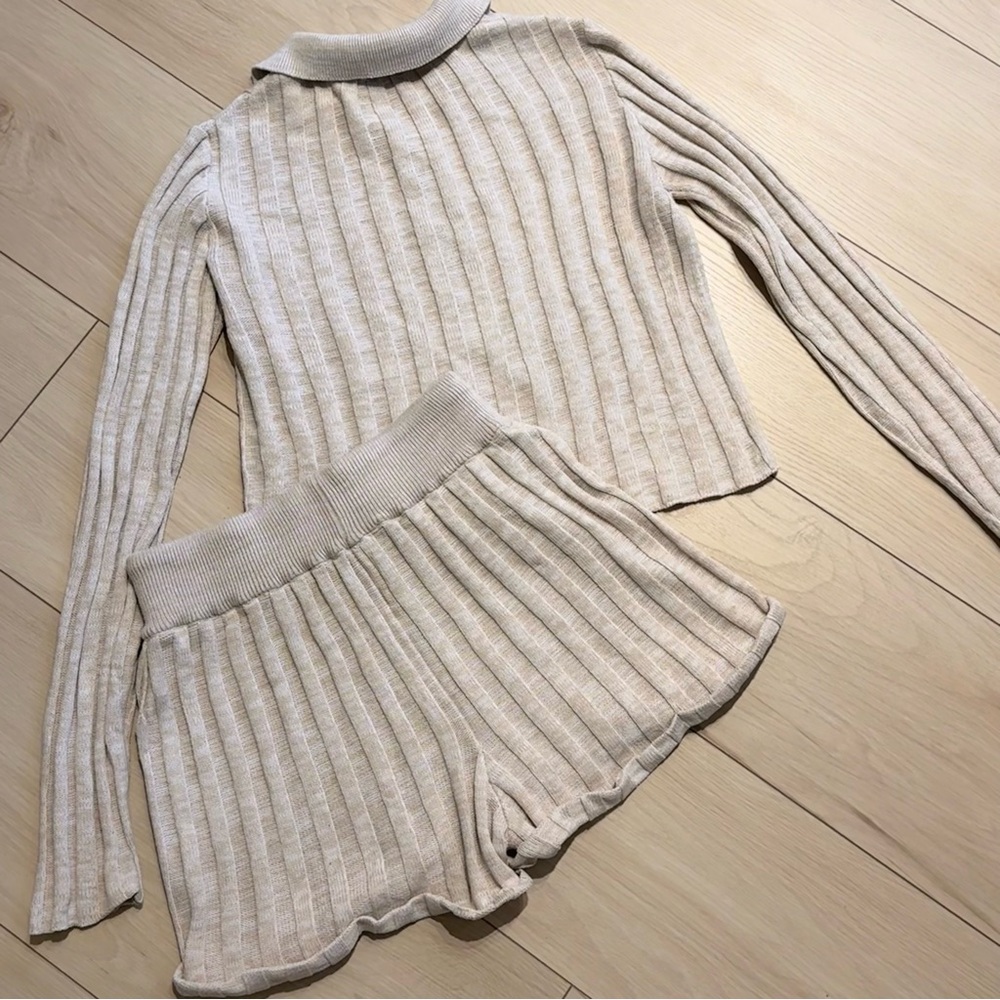 Ragdoll LA Rib Knit Short Set - Picture 6 of 9